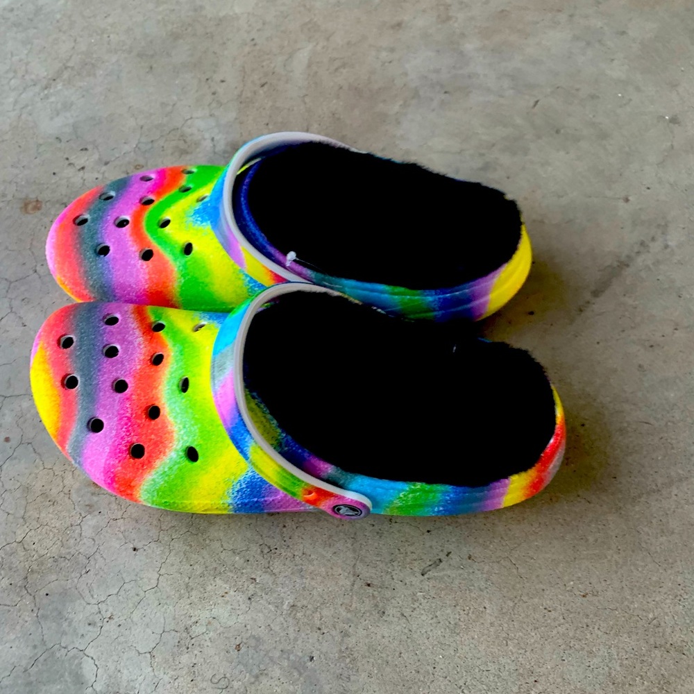 Multi color Crocs